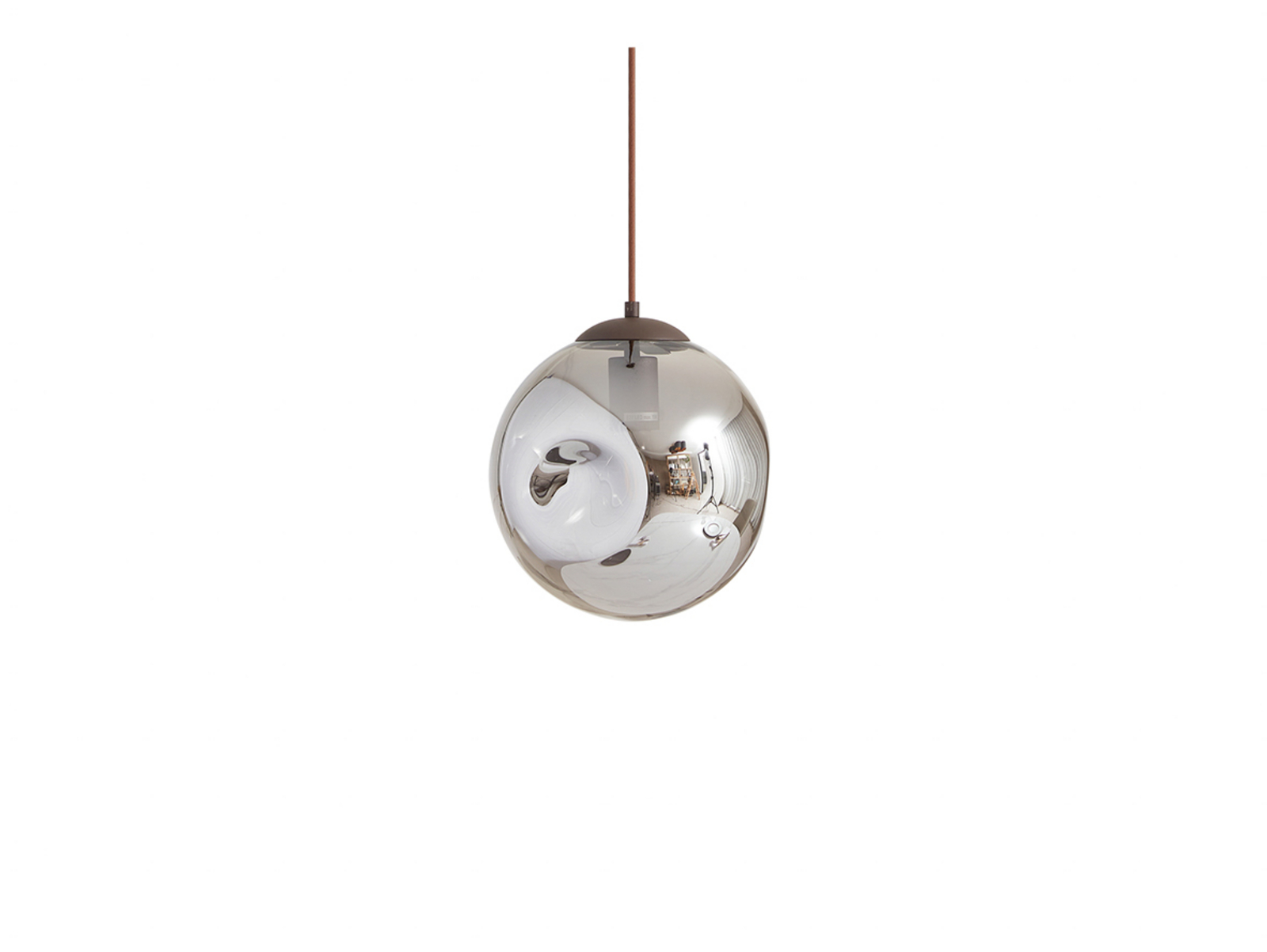 Valentina Taklampa Smoked Grey/Coffee - Lindby