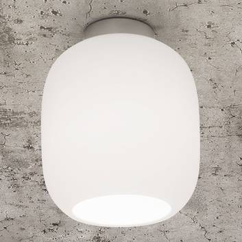 Casablanca Murea loftlampe, opalhvid, Ø 13 cm