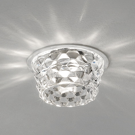 Axolight Fedora - LED-Deckeneinbauleuchte, klar
