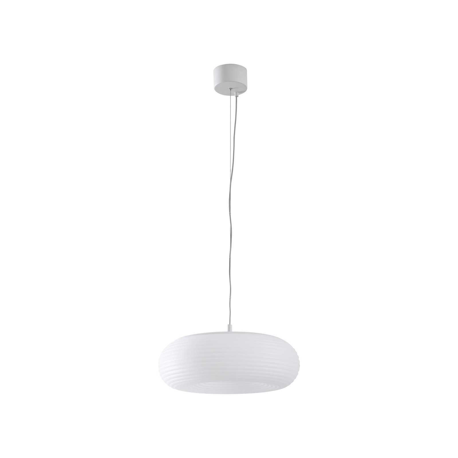 Lucande Smart LED lámpara colgante Bolti, blanco, RGBW, CCT, Tuya