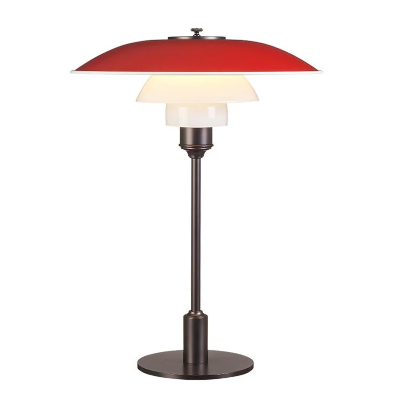 Louis Poulsen - PH 3½-2½ Tischleuchte Rot