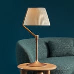 Kartell LED stolna lampa Angelo Stone, zlatne boje, prigušiva