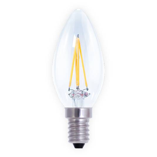 Segula E14 4W LED gyertya lámpa Ambient, dimm.