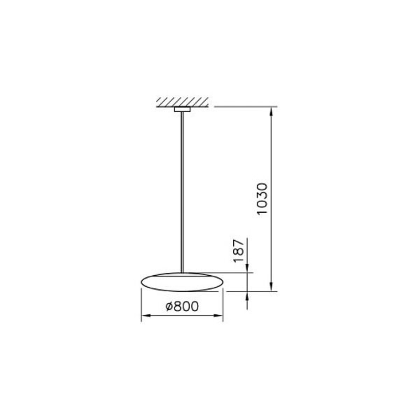 Regent Lighting Torino Ø 80cm 117W