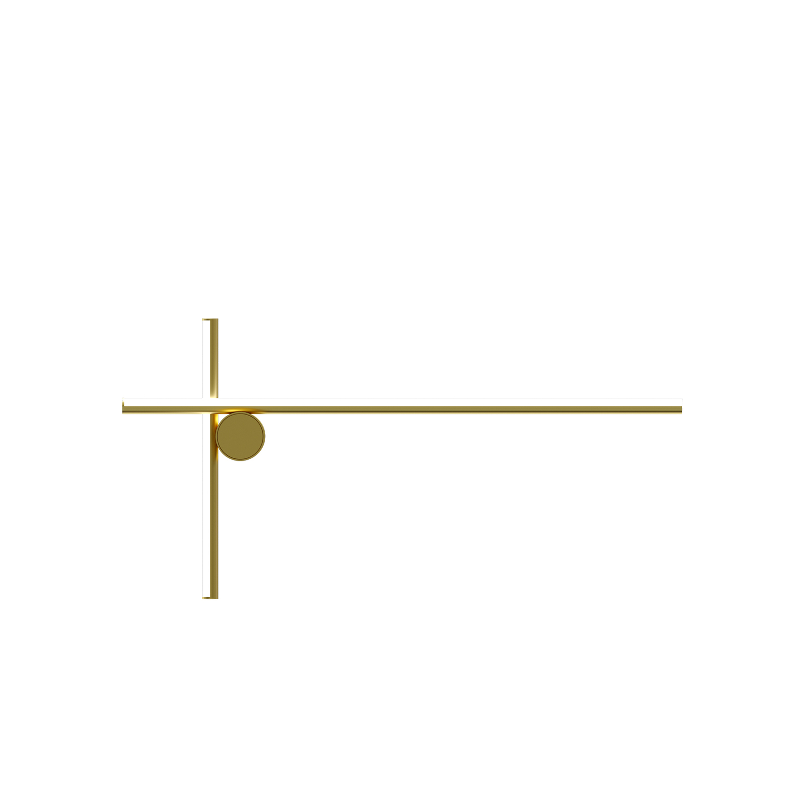 FLOS Coordinates W2 aplique LED, champán
