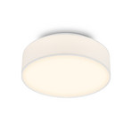 Plafón LED Duck, blanco, Ø 30 cm, tela, 3000 K