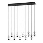 EGLO Stars Of Light LED-Pendel Pianopoli, schwarz, L. 87 cm