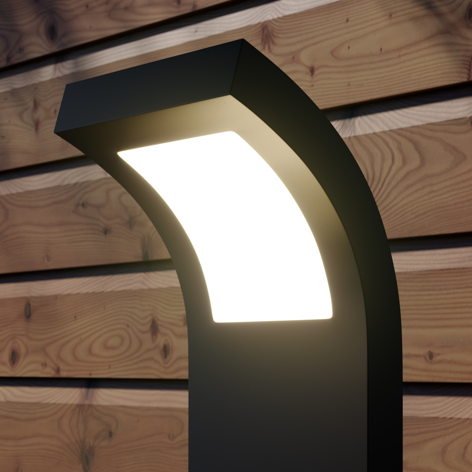 Advik Buiten Tuinlamp H60 Graphite - Arcchio