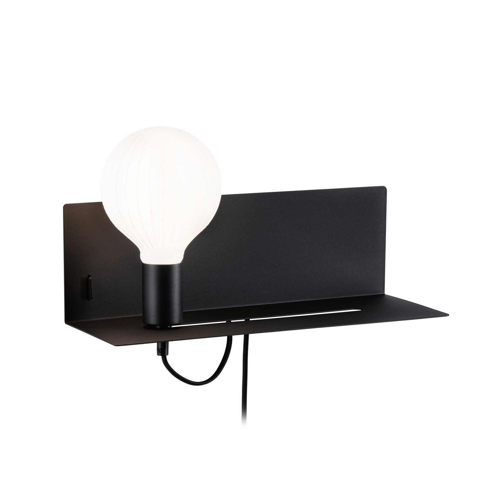 Nástenné svetlo Devara matná čierna - Paulmann Nástenné svetlo Devara matná čierna - Paulmann