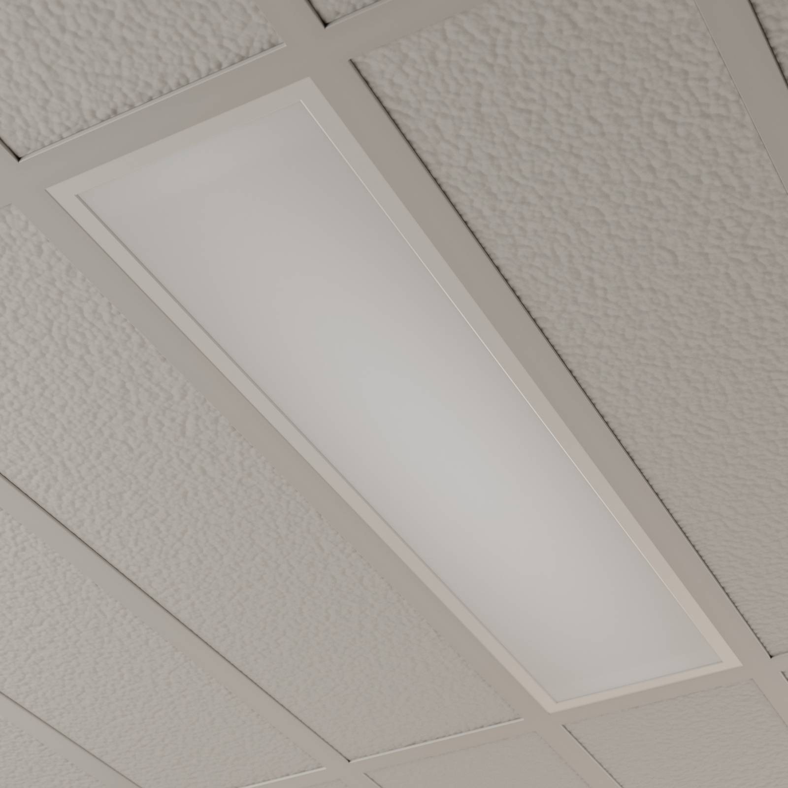 Arcchio Nesley panel LED, 120 cm, 4 000 K, biały