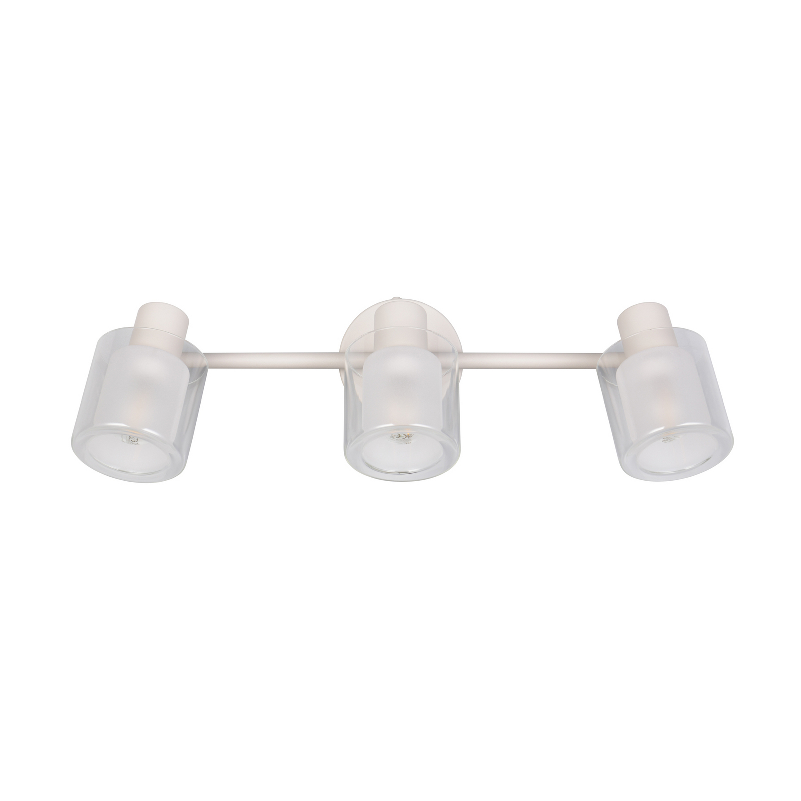 Plafoniera Neralo, a 3 luci, grigio chiaro, metallo, E14 Plafoniera Neralo, a 3 luci, grigio chiaro, metallo, E14