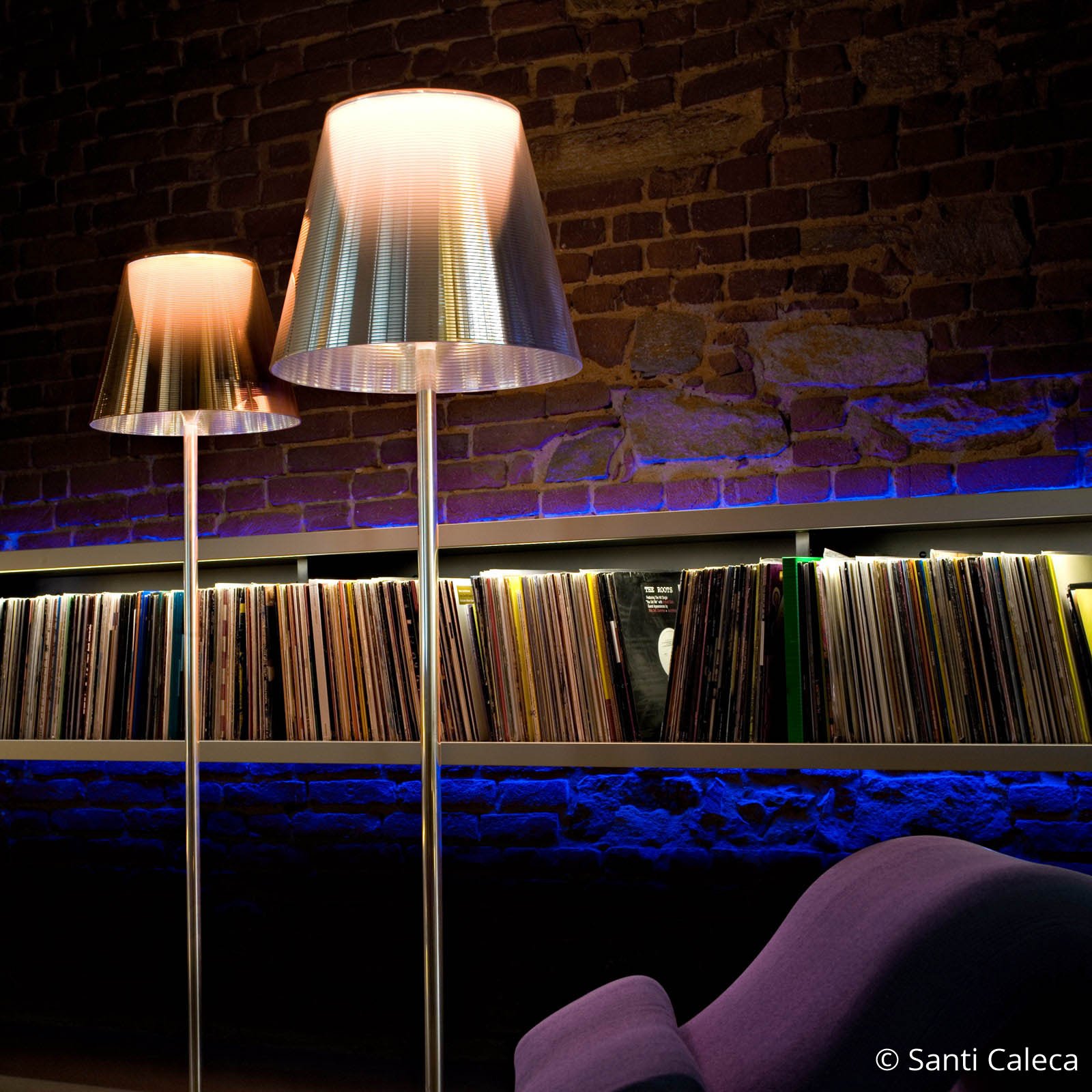 KTribe F2 Golvlampa Smoke - Flos
