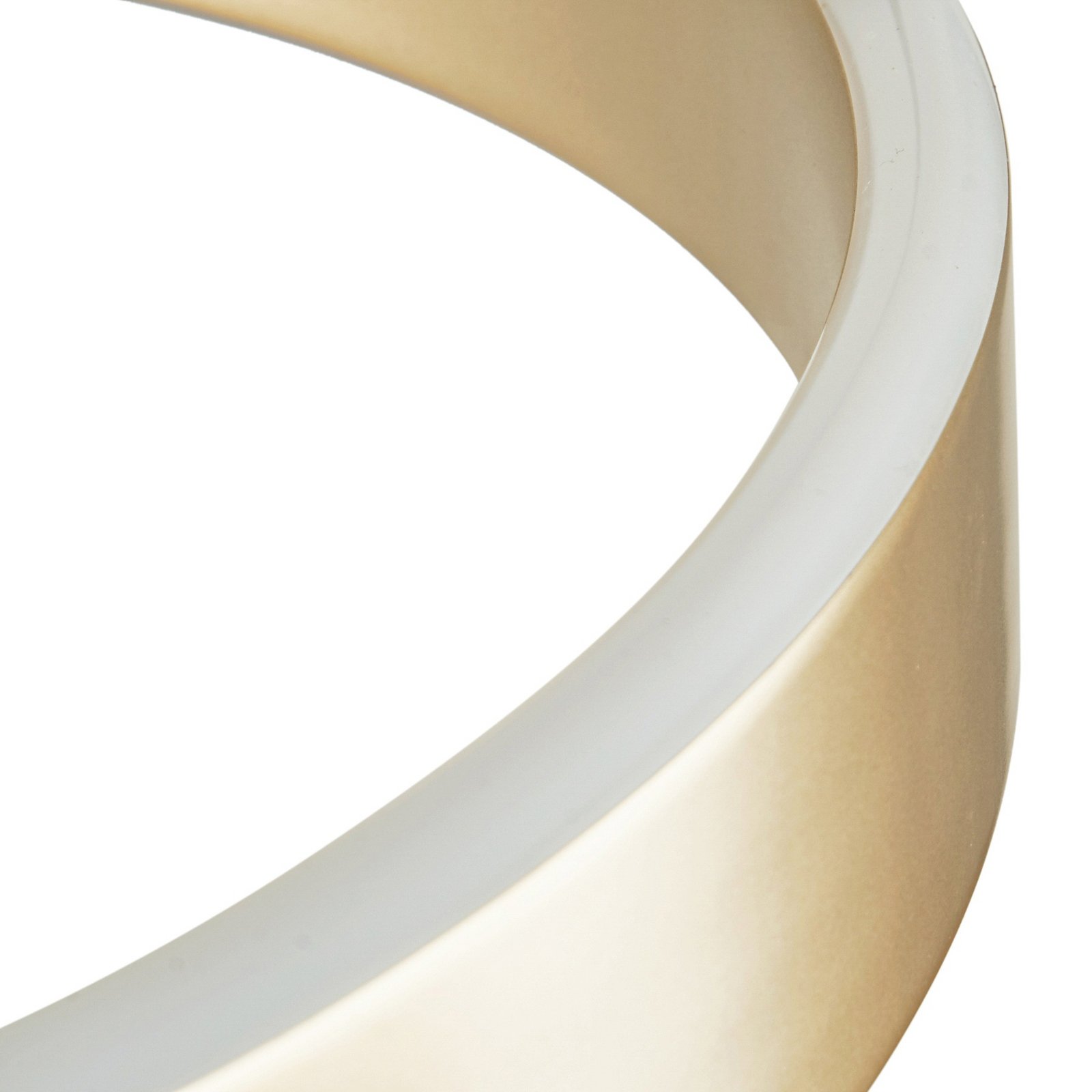 Tindra LED hanglamp goud dimbaar Ø 40 cm - Lucande Tindra LED hanglamp goud dimbaar Ø 40 cm - Lucande