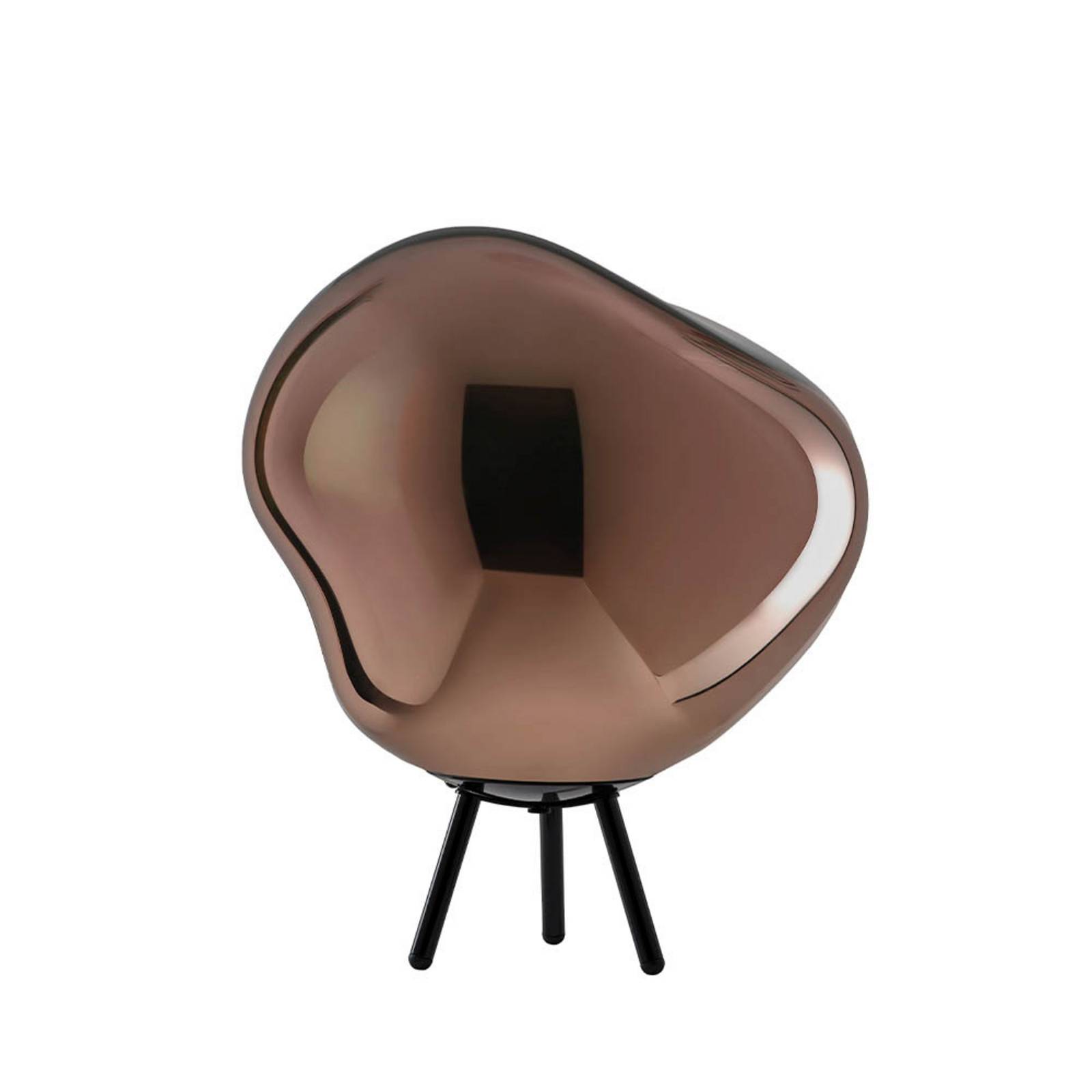Tom Dixon LED-Akku-Terrassenlampe Melt large, kupferfarben