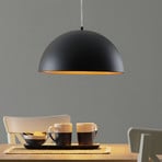 Dingle Two-Tone Hanging Light Black Gold