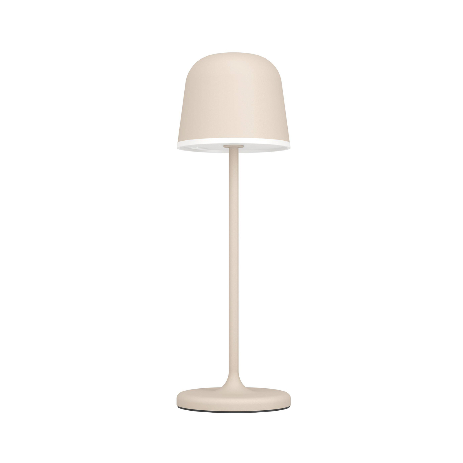 Mannera lampă de masă LED cu acumulator, nisip
