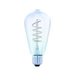 LED-filamentlampa E27 4W ST64 820 Filament iridescent dimbar