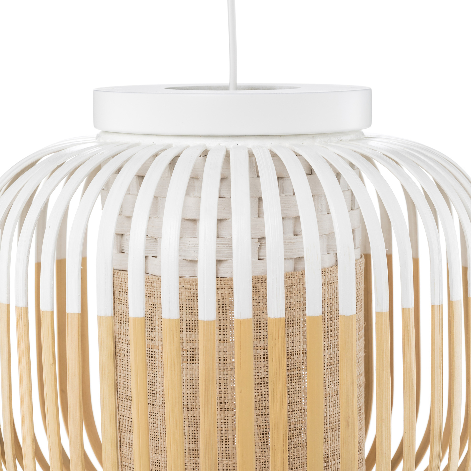 Forestier Bamboo Light XS lampa 27cm biała