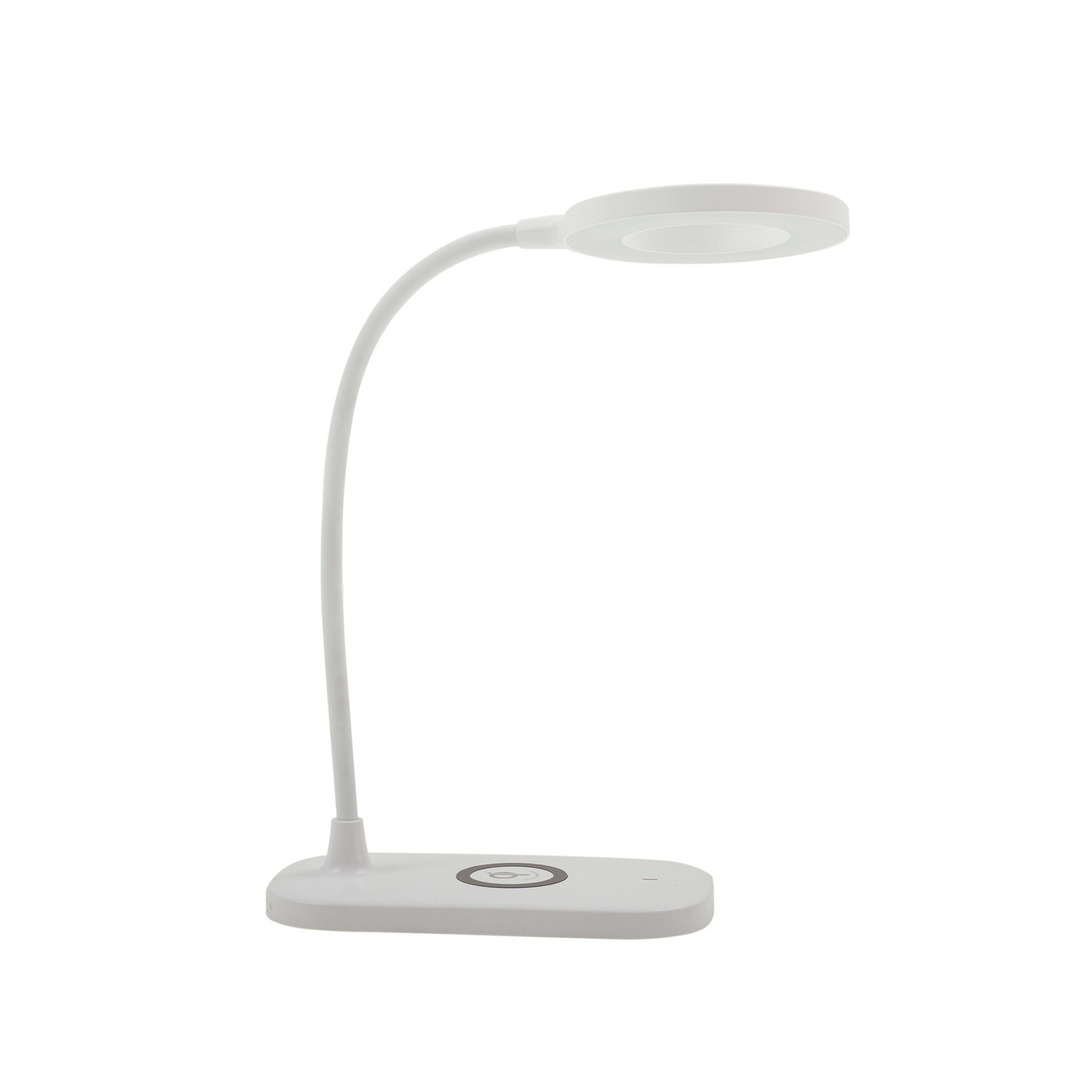 Siona LED Lampe de Table CCT Dim. w/Charger Blanc - Lindby