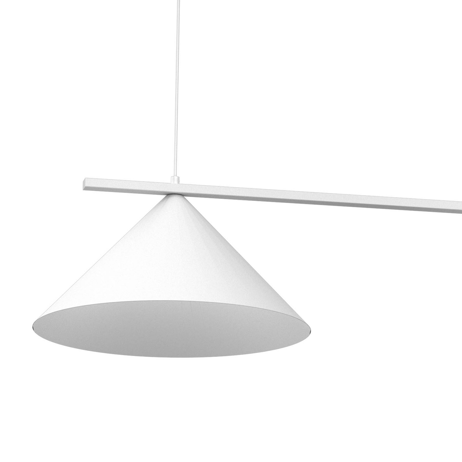 Suspension Capital, blanc, à 2 lampes, Ø 46 cm, GX53