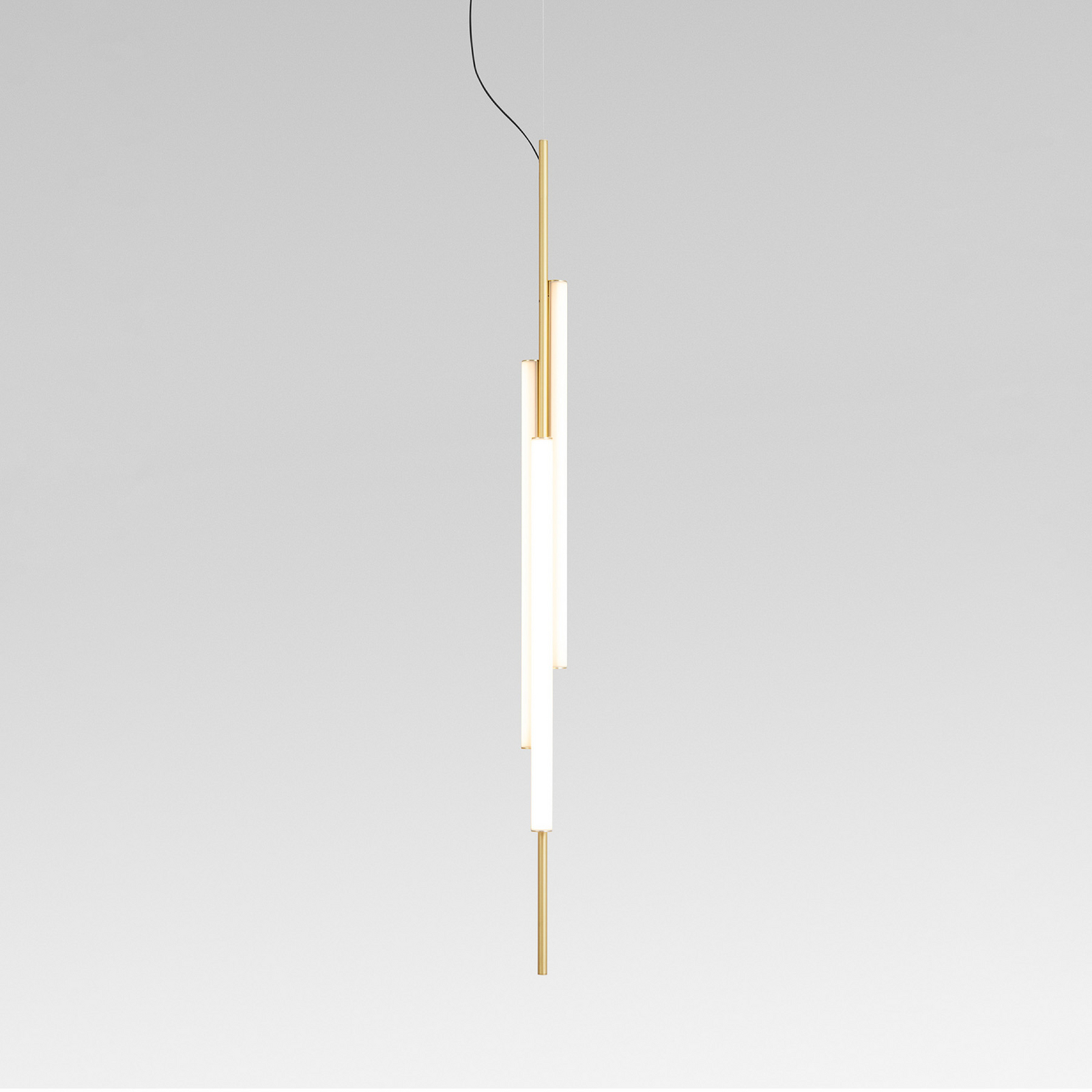 Candeeiro suspenso LED MARSET Ambrosia 130 com ficha 3000K dourado