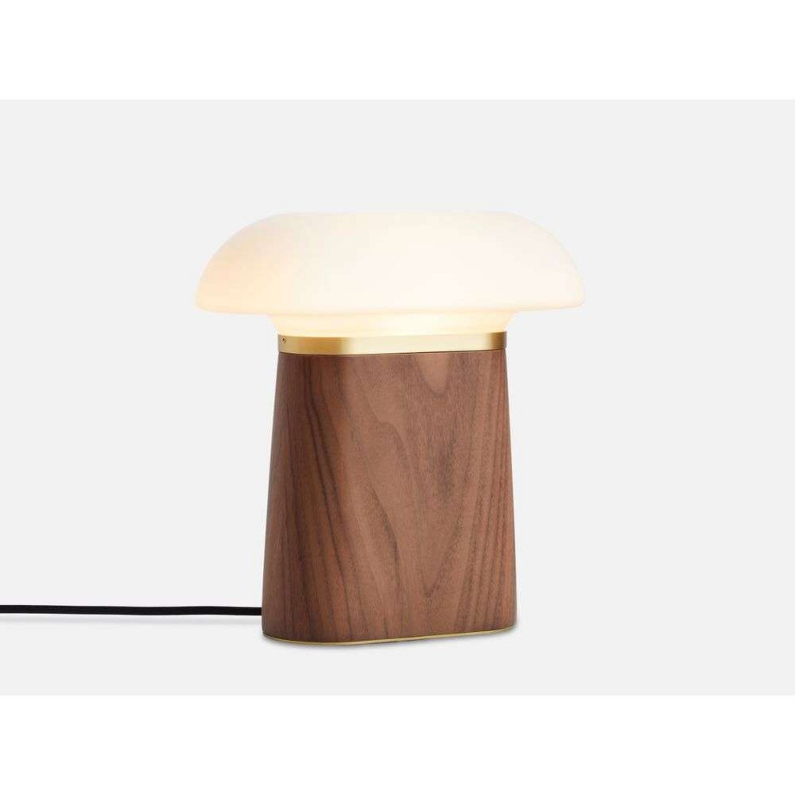 Nova Table Lamp Walnut/Opal - Woud