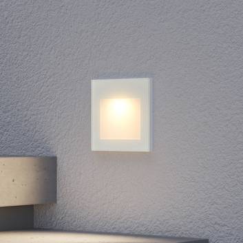 Arcchio Yariki LED-vägginbyggnadslampa, vit