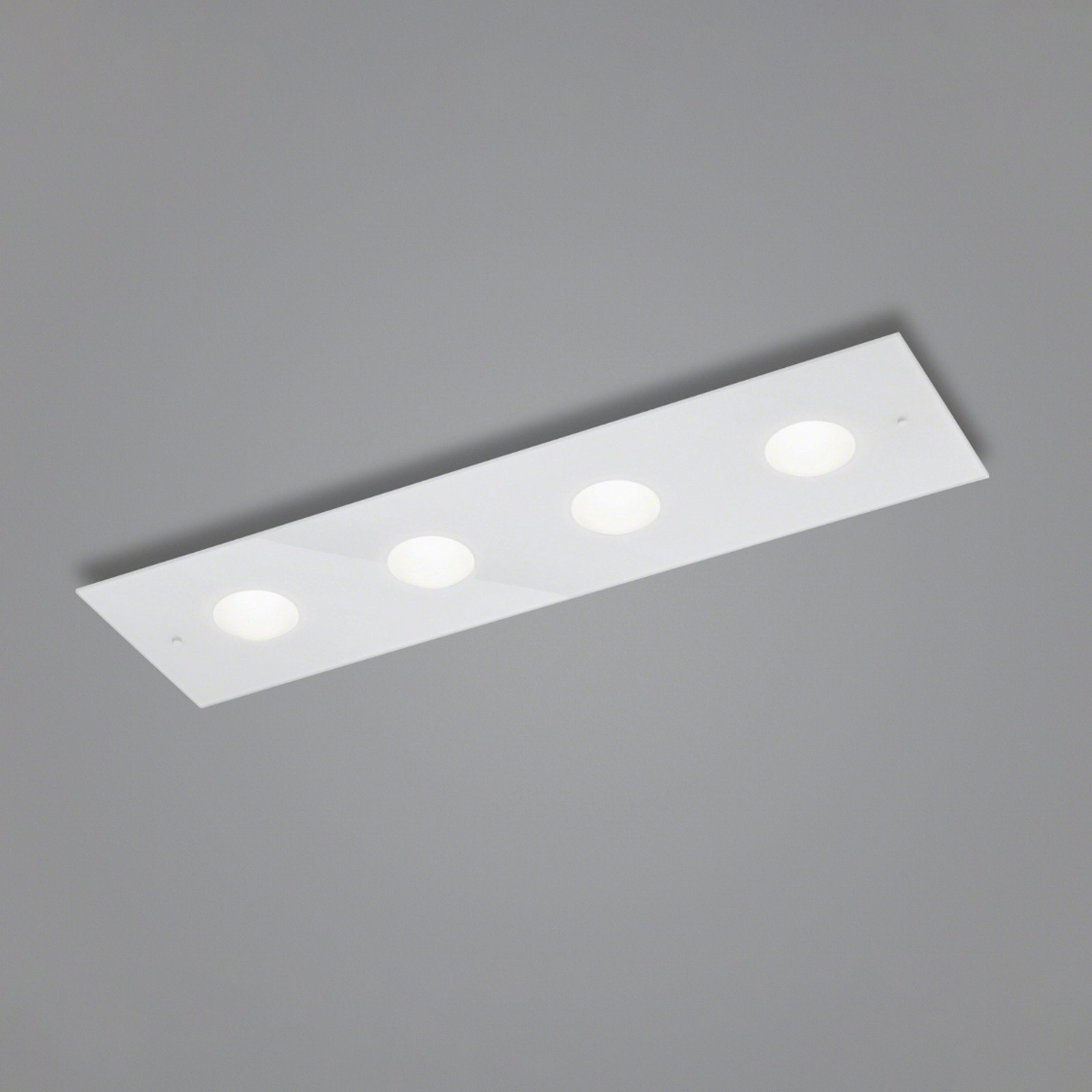 Helestra Nomi plafonieră LED 75x21cm dim alb