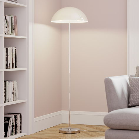 Lucande Lourenco opalglass-gulvlampe