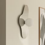 Globen Lighting sienas lampa Illusion, hroms, stikls, 60 cm