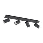Joffrey 4 Plafonnier L70 Black - Lindby