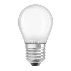 OSRAM Lampadina LED goccia opaca E27 2,2W 2700K 470lm