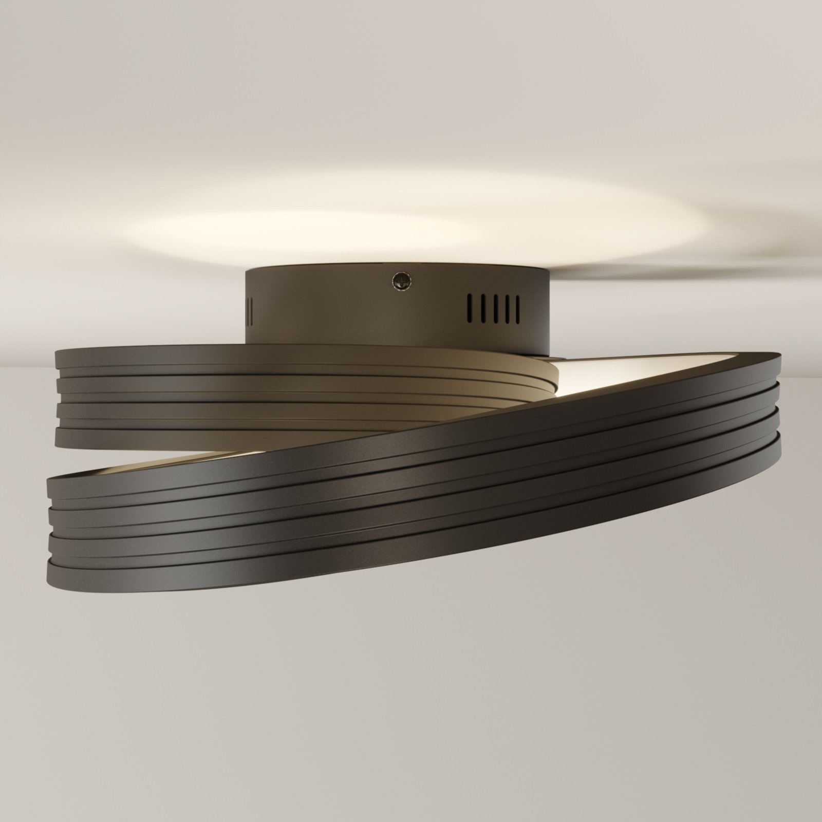 Lucande Bronwyn LED-Deckenleuchte, 72,5 cm