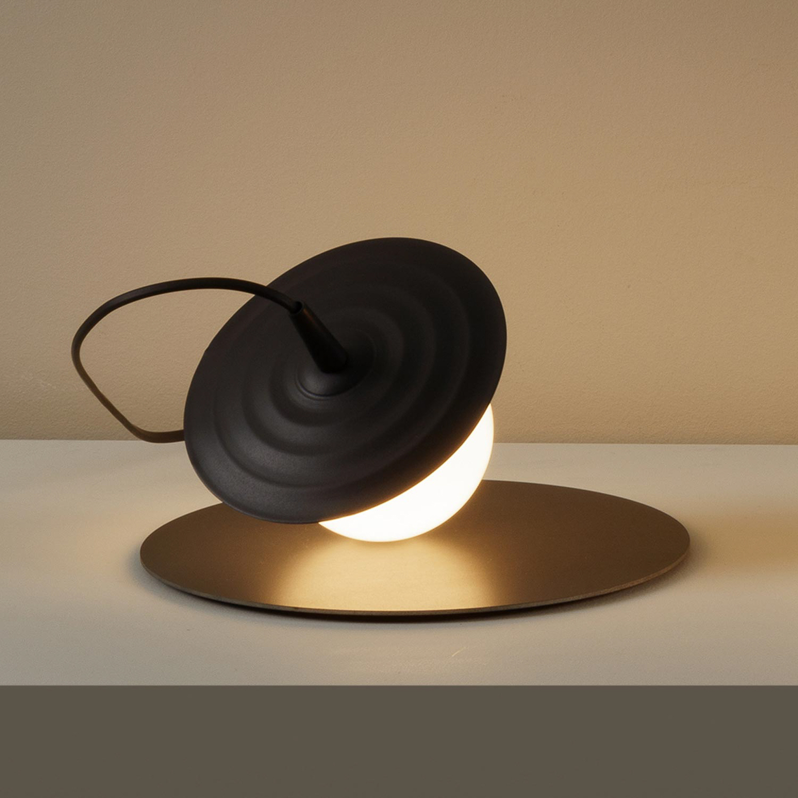 Milan Symphony adjustable table lamp without frame