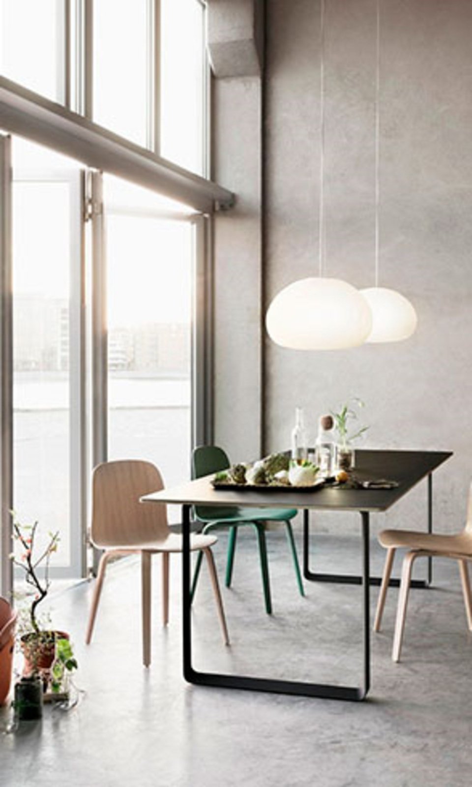 Fluid Pendant ø42 Opal White - Muuto