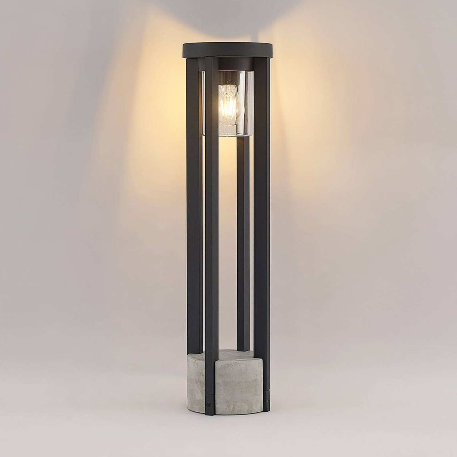 Kalisa Round Záhradná Lampa H68 Dark Grey - Lucande