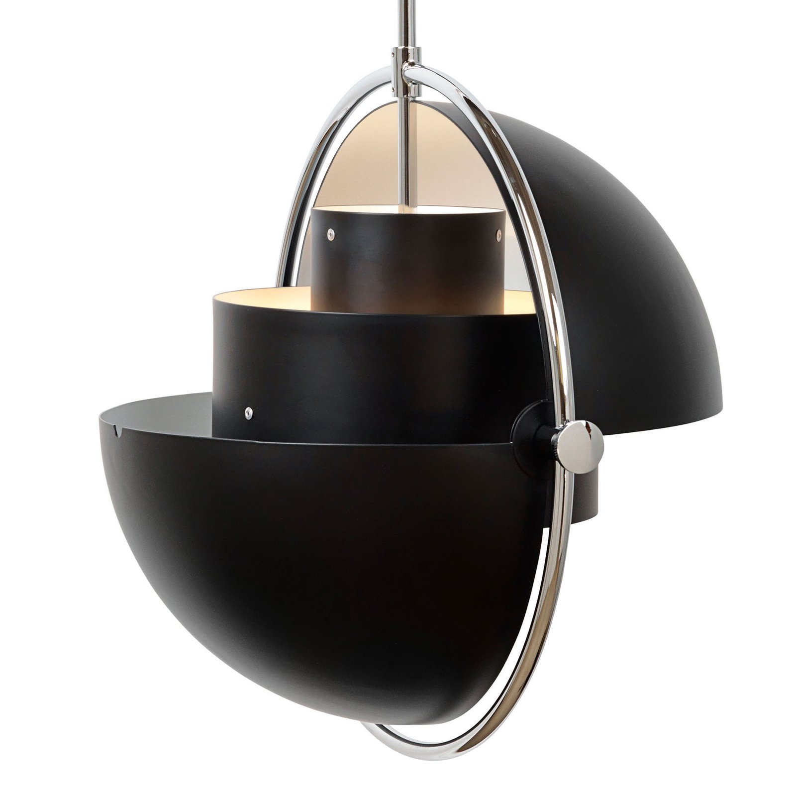 Multi-Lite Visilica Ø36 Krom/Crna - GUBI