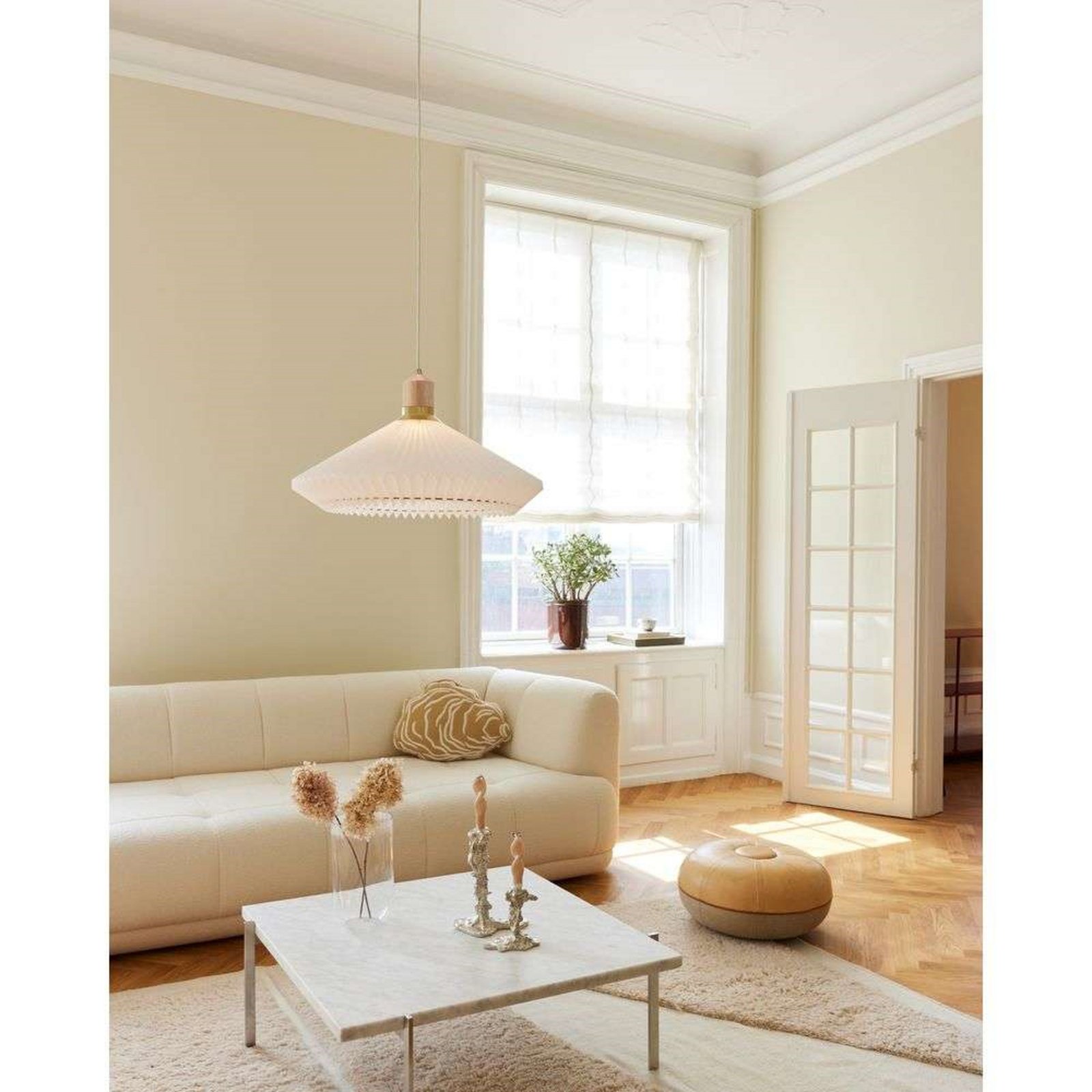 Paris Lustră Pendul Ø40 White/White - Halo Design