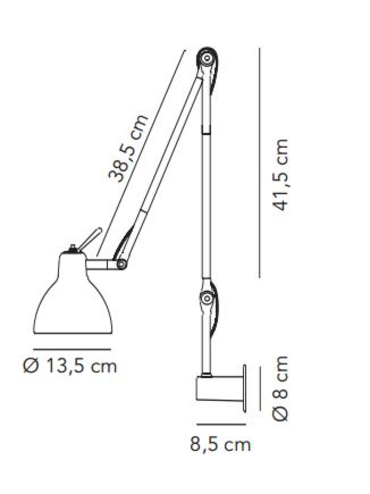 Luxy W2 Aplique de Pared Blanco/Blanco Mate - Rotaliana