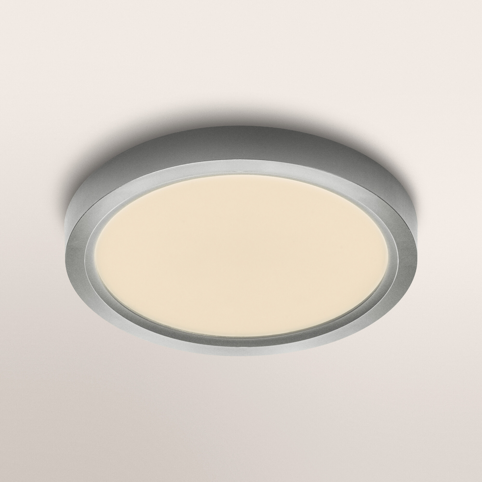 OSRAM LED griestu lampa ORBIS QUICKFIX Ø 32 cm, sudraba krāsā, clickdim OSRAM LED griestu lampa ORBIS QUICKFIX Ø 32 cm, sudraba krāsā, clickdim