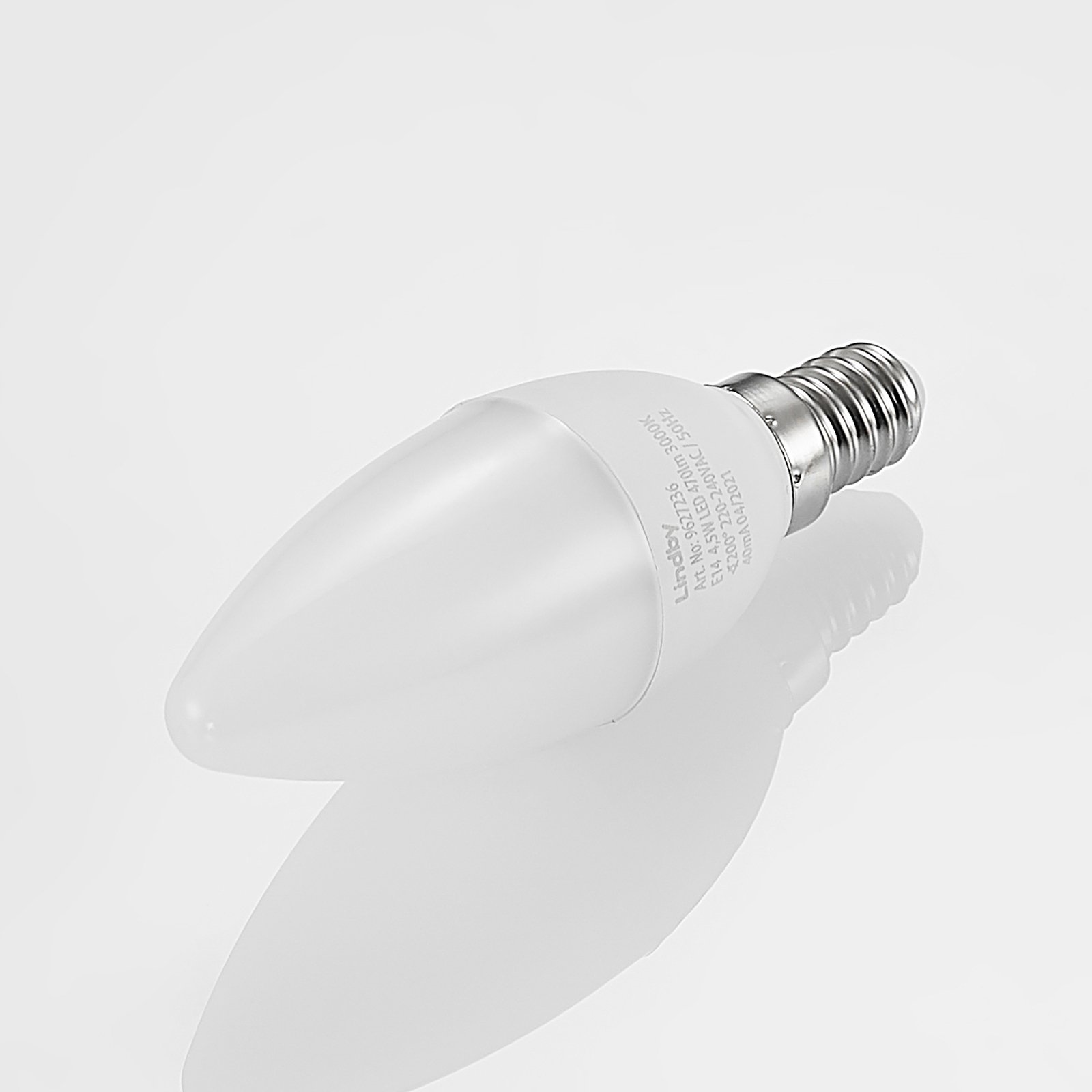 Žiarovka LED 4,5W (470lm) 3000K Sviečka E14 - Lindby