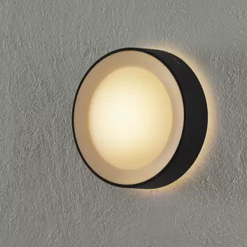 Nyro Philips schwarz LED-Außenwandleuchte Hue WACA