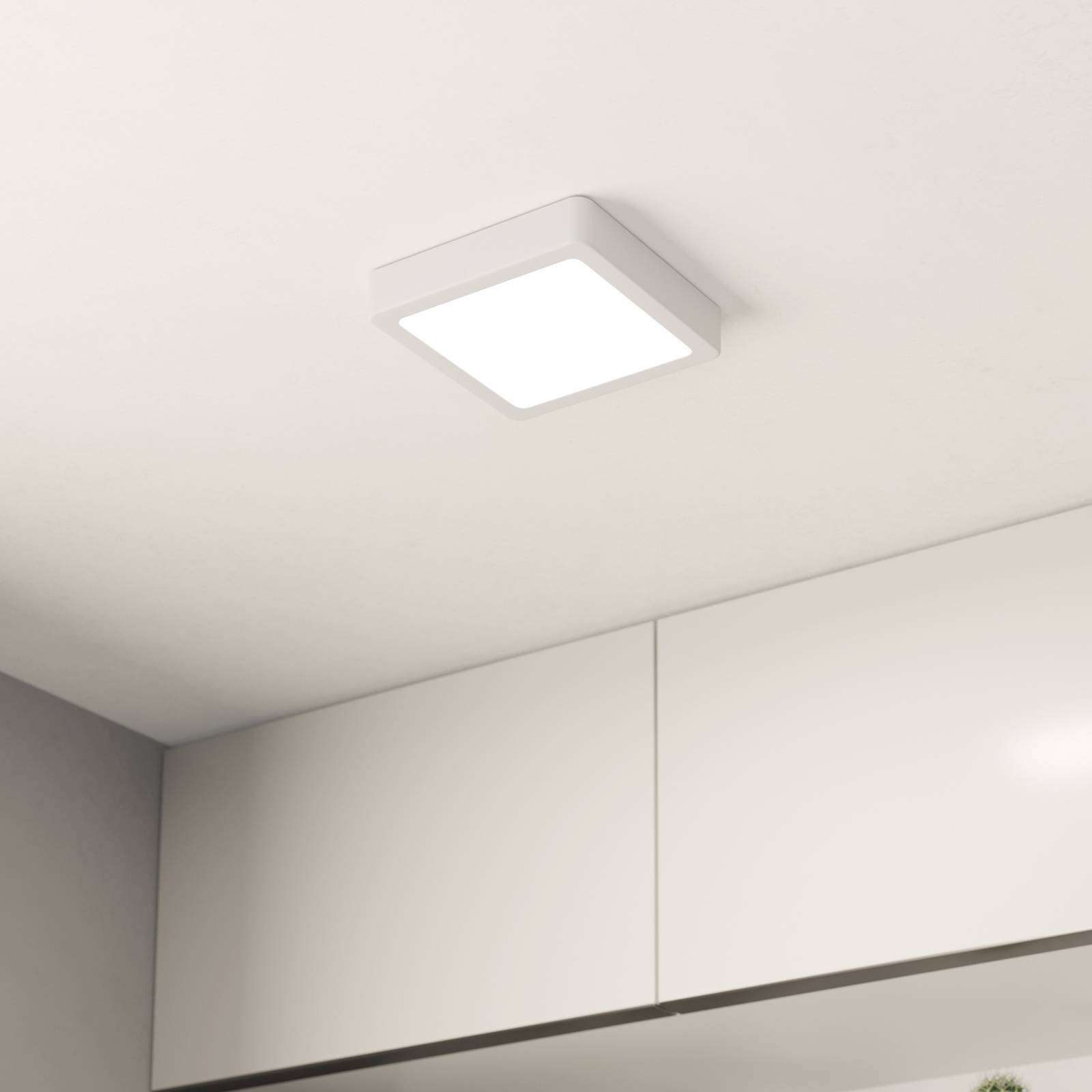 LED-Anbaupanel Fueva 5 IP20 830 weiß 16x16cm günstig online kaufen