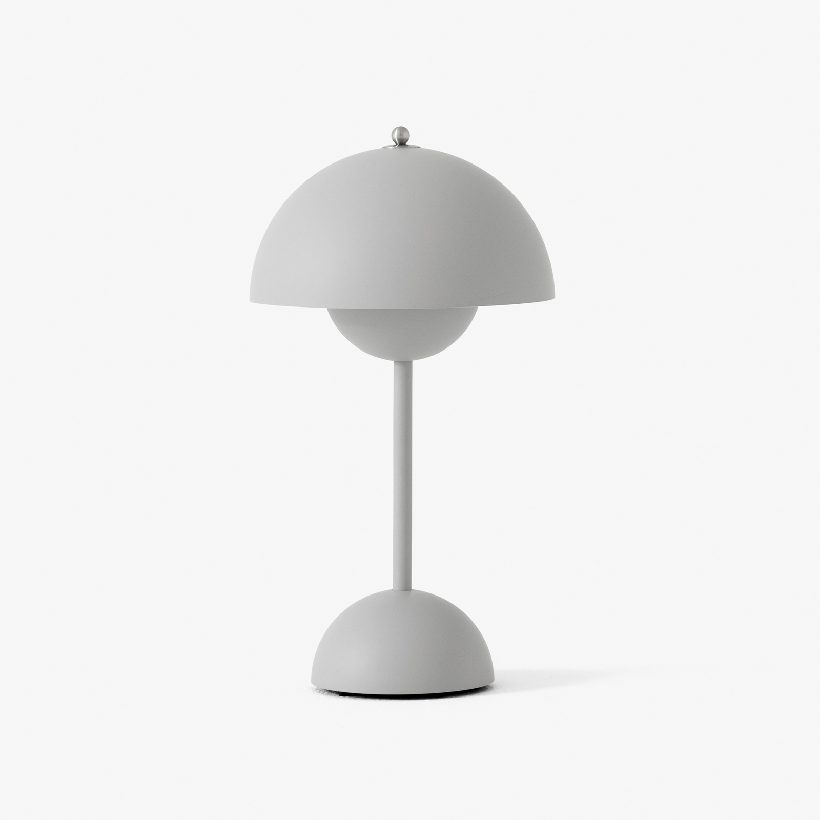 &Tradition LED lampada da tavolo ricaricabile Flowerpot VP9 grigio chiaro