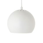 FRANDSEN hanglamp Ball, mat wit, Ø 18 cm