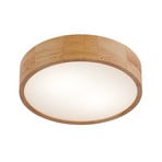 Kerio Deckenleuchte Ø 37 cm, Eichenholz natur - Envostar