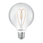 OSRAM LED Vintage G95 E27 7,2W 927 Heart Filament klar dimbar