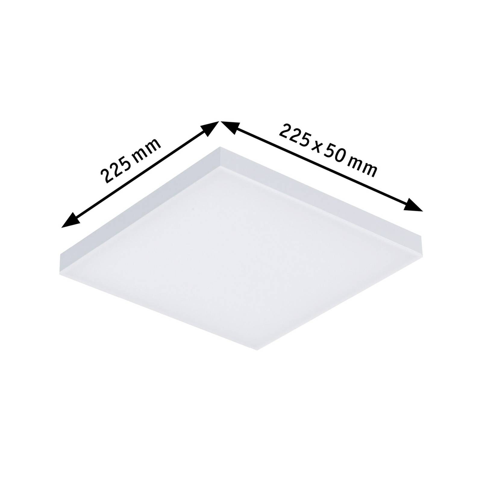 Paulmann Velora lampa sufitowa LED 22,5 x 22,5cm