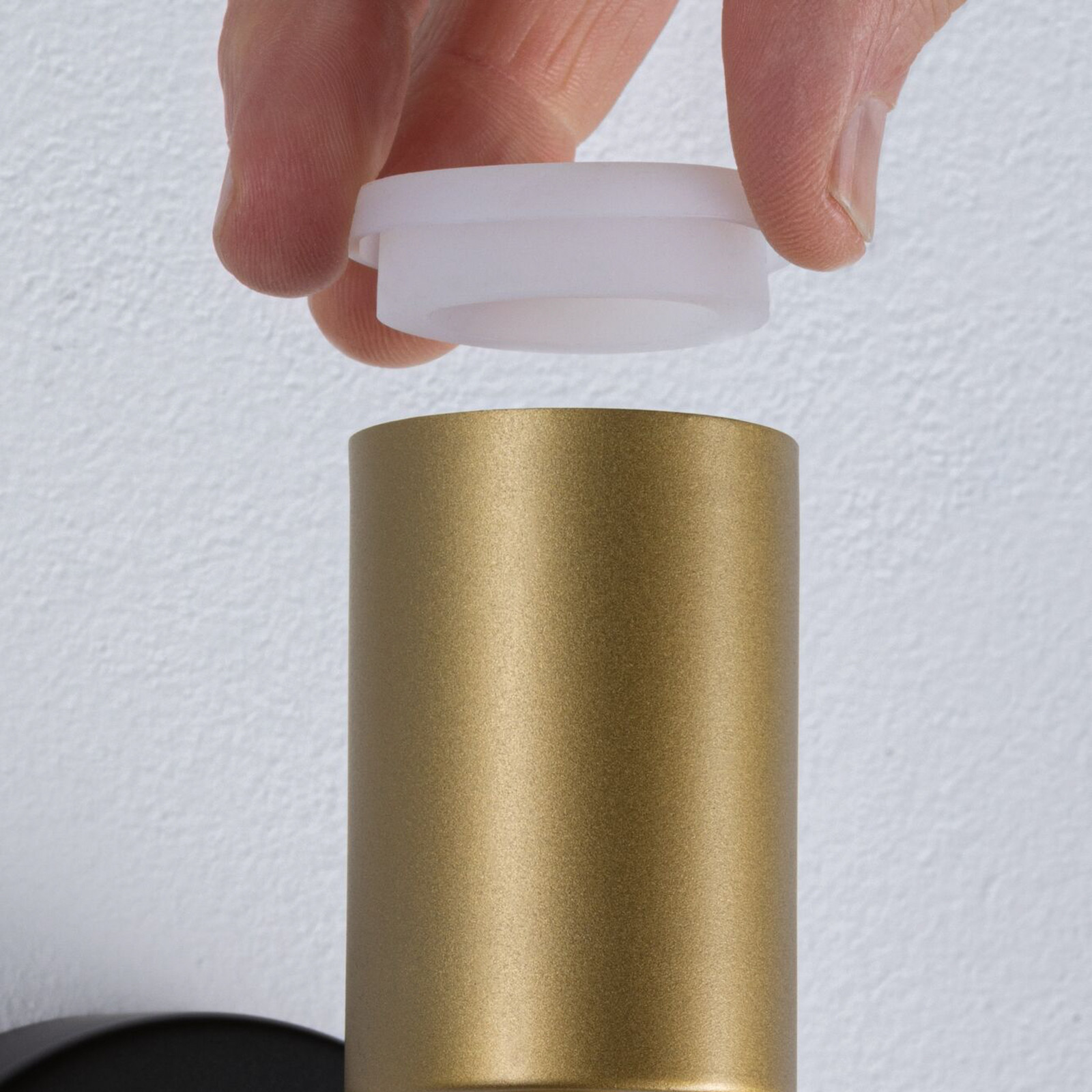 Paulmann Ravi aplice de perete E27 negru/aur mat - Camera de zi / sufragerie - negru auriu mat - Metal