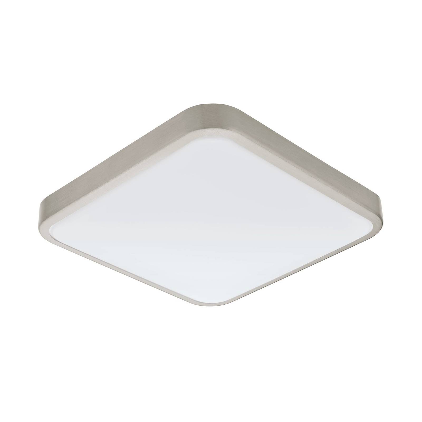 Plafonnier LED Manilva 1 IP44 nickel mat